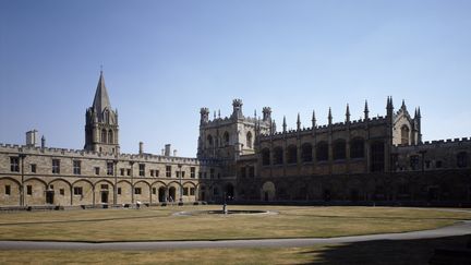 Vue de la Cour d'Honneur de Christ Church College. Universite d'Oxford. (Image d'illustration) (Luisa Ricciarini/Leemage)