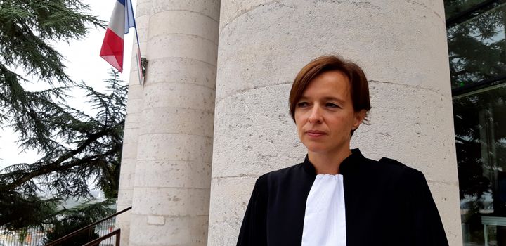 Annabelle Montel Estève 43 avocate au barreau de Rodez.&nbsp; (BENJAMIN  ILLY / FRANCE-INFO)