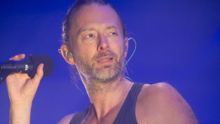 Thom Yorke sur scène en juillet 2013.
 (Justin NG / MaxPPP)