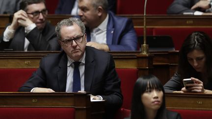 Le président du groupe LREM à l'Assemblée nationale, Richard Ferrand, le 25 octobre 2017. (THOMAS SAMSON / AFP)