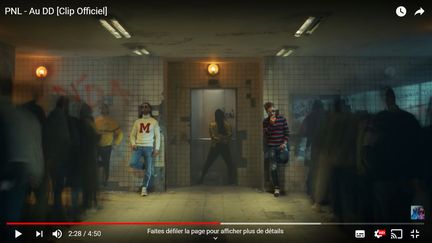 Extrait du Clip "An DD", PNL (Capture d'écran YouTube)