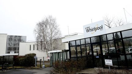 L'usine Whirlpool d'Amiens (Somme), le 24 janvier 2017. (FRANCOIS NASCIMBENI / AFP)