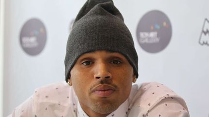 Ce regard d&eacute;bordant d'intelligence vous est offert par Chris Brown. (WENN / SIPA)