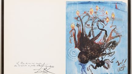 Salvador DALÍ,&nbsp;La pieuvre&nbsp;(Pulpo) – 1963 (STUDIO SEBERT)