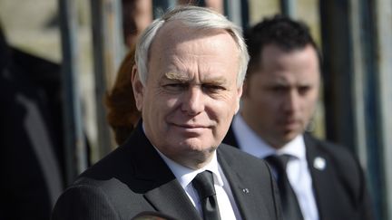 Le Premier ministre, Jean-Marc&nbsp;Ayrault, &agrave; Paris, le 10 mars 2014.&nbsp; (LIONEL BONAVENTURE / AFP)