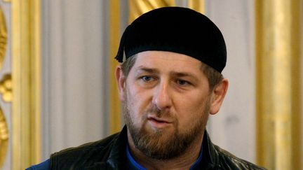 Razman Kadyrov, le président tchétchène.  (SAID TCARNAEV / RIA NOVOSTI)