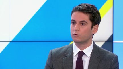 Confinement : “Il n’y a pas de décision de prise”, assure Gabriel Attal (CAPTURE D'ÉCRAN FRANCE 3)