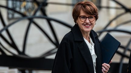 La ministre de l'Agriculture, Annie Genevard, le 27 novembre 2024 à Paris. (ANDREA SAVORANI NERI / AFP)