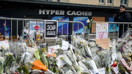  (Amedy Coulibaly avait tué plusieurs otages dans le magasin Hyper Casher à Paris, le 9 janvier 2014 © MaxPPP)