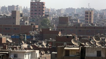 Des paraboles sur des immeubles au Caire en octobre 2015 (Reuters /Mohamed Abd El Ghany)