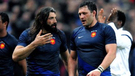 Les inséparables anciens Berjaliens Nallet et Chabal