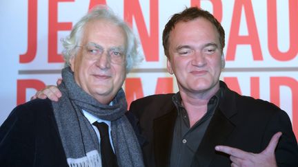 Bertrand Tavernier et Quentin Tarantin, au festival Lumière 2013, Lyon&nbsp; (PIERRE AUGROS / MAXPPP)