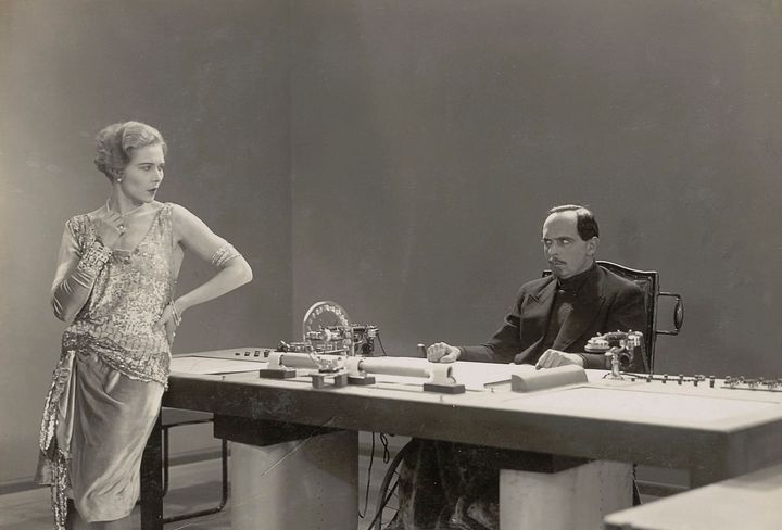 Gerda Maurus and Rudolf Klein-Rogge in "The spies" by Fritz Lang, 1928, Photograph by Horst von Harbou, Stiftung Deutsche Kinematek.  (Collection of the French Cinematheque, Paris - DR)