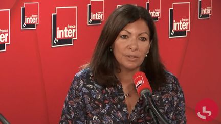 La maire de Paris Anne Hidalgo était l'invitée de 8h20 sur France Inter lundi 23 septembre 2019. (FRANCE INTER / RADIOFRANCE)