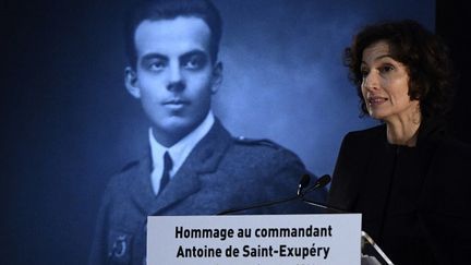 La ministre de la Culture Audrey Azoulay rend Hommage à Saint-Exupery (13/12/2016)
 (MARTIN BUREAU / AFP)