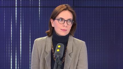 Amélie de Montchalin, secrétaire d'État chargée des Affaires européennes, était l'invitée de franceinfo lundi 28 octobre.&nbsp; (FRANCEINFO / RADIOFRANCE)