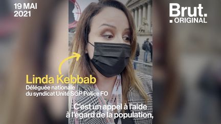 "Manque de sévérité de la justice", "manque de moyens"... La syndicaliste Linda Kebbab raconte le mal-être des policiers. Voilà pourquoi elle manifestait à Paris.