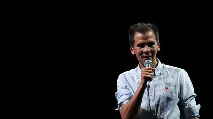 Gaspard Gantzer, ancien conseiller en communication de François Hollande, le 11 octobre 2018, à Paris. (ALAIN JOCARD / AFP)