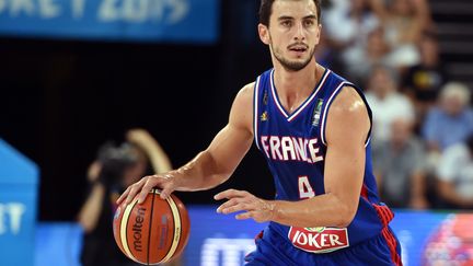 Léo Westermann, appelé de dernière minute, a fait un match plein hier face à la Bosnie (PASCAL GUYOT / AFP)