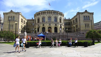 La Parlement à Oslo (Norvège). (KLAUS NOWOTTNICK / DPA)