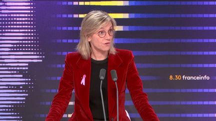 Agnès Pannier-Runacher invitée du 8h30 franceinfo du 3 novembre 2023 (FRANCEINFO / RADIOFRANCE)