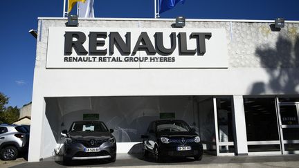 Un concessionnaire Renault à Hyères (PACA). (MAGALI COHEN / HANS LUCAS via AFP)