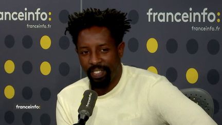 Le réalisateur du film "Les misérables", Ladj Ly, était l'invité de franceinfo mardi 19 novembre 2019. (FRANCEINFO / RADIO FRANCE)