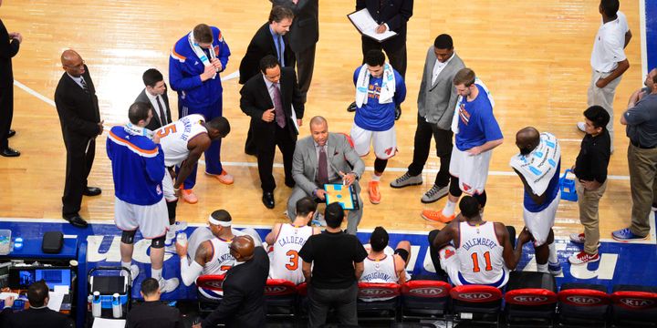 Arrivé cet été à la tête des Knicks, Derek Fisher peine à se faire entendre 