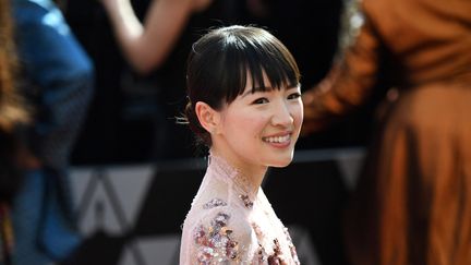 La "gourou de l'organisation" Marie Kondo, en 2019. (ROBYN BECK / AFP)