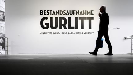 "Collection Gurlitt, état des lieux" : deiux expositions parallèles, à Berne et à Bonn.
 (Fabrice COFFRINI / AFP)