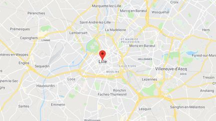 La ville de Lille, dans le département du Nord. (GOOGLE MAPS)