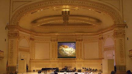 Carnegie Hall un soir de concert, avant un récital pour le Tibet (1er mars 2006)
 (Scott Wintrow / Getty Images North America / AFP)