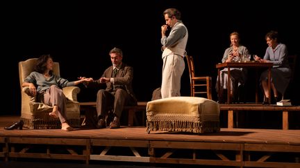 "Un mois à la campagne" d'Ivan Tourgueniev, mise en scène de Clément Hervieu-Léger (JULIETTE PARISOT / HANS LUCAS)