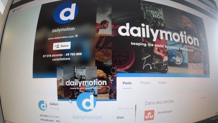 "Les fonds issus de (la vente de Dailymotion) seront utilis&eacute;s pour permettre &agrave; Orange d'investir davantage dans l'&eacute;cosyst&egrave;me num&eacute;rique", indique le communiqu&eacute; diffus&eacute; par Vivendi et Orange, mardi 7 avril 2015. (DAMIEN MEYER / AFP)