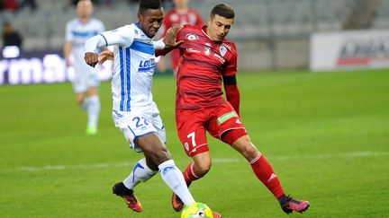 Troisième victoire consécutive pour Auxerre (J?R?MIE FULLERINGER / MAXPPP)