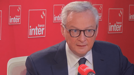 Bruno Le Maire, ministre de l'Économie, sur France Inter le 30 novembre 2023. (RADIOFRANCE)