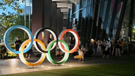 Les Jeux olympiques d'été de Tokyo, initialement&nbsp;prévus en 2020, ont été reportés à cause de la pandémie. Ils devraient s'ouvrir le 23 juillet 2021. Photo d'illustration.&nbsp; (KEIZO MORI / MAXPPP)