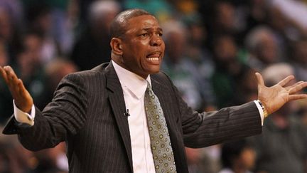 Le célèbre coach Doc Rivers (PAUL J. RICHARDS / AFP)