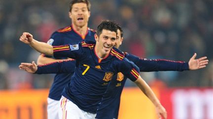 David Villa à signé son 41e but en sélection