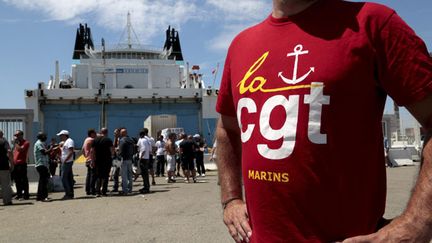 &nbsp; (Les marins de la CGT ont suspendu "à la quasi-unanimité" la grève © Maxppp)