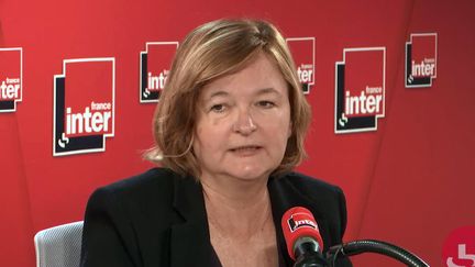 Nathalie Loiseau, sur France Inter, le 16 septembre 2019. (FRANCE INTER / RADIOFRANCE)