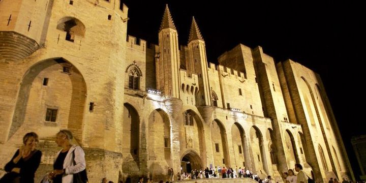 Le Palais des papes à Avignon
 (ANNE-CHRISTINE POUJOULAT / AFP)