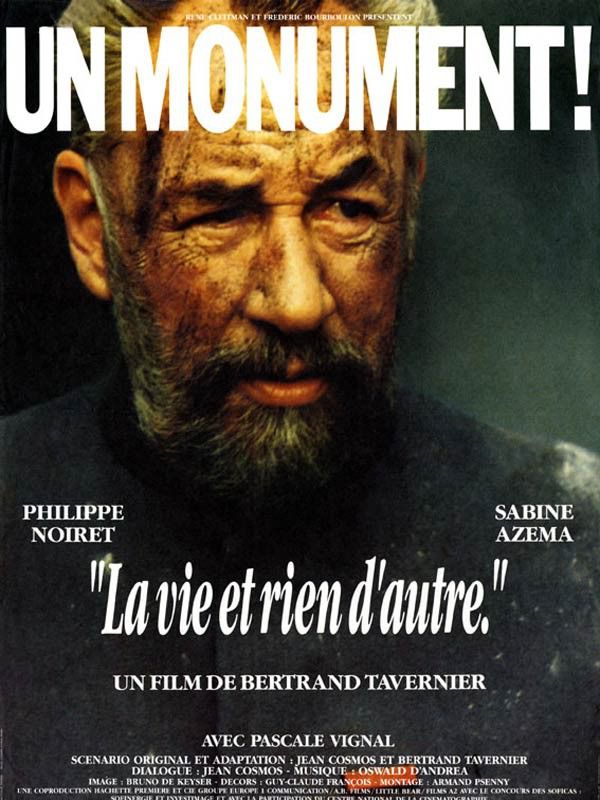 L'affiche de "La vie et rien d'autre"
 (DR)