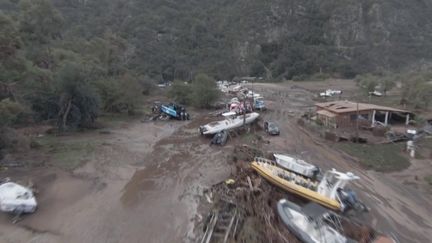 Tempête Ciaran : de nouveaux dégâts causés par les vents violents et la pluie (France 2)