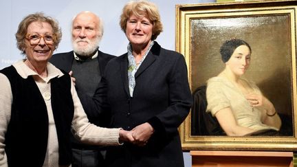 "Portrait de jeune femme assise" de Thomas Couture restitué à la famille Mandel (janvier 2019)
 (BRITTA PEDERSEN / dpa-Zentralbild / dpa Picture-Alliance)