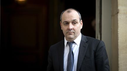 Le secrétaire général de la CFDT, Laurent Berger, à Matignon, le 10 janvier 2020. (ERIC TSCHAEN / REA)