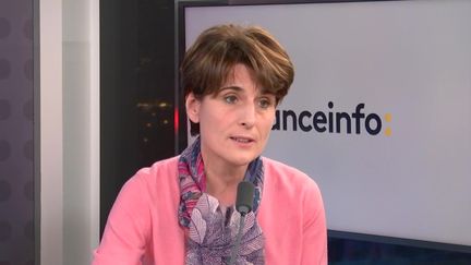 Sophie Boissard, directrice générale de Korian, le 7 décembre 2022. (FRANCEINFO / RADIO FRANCE)