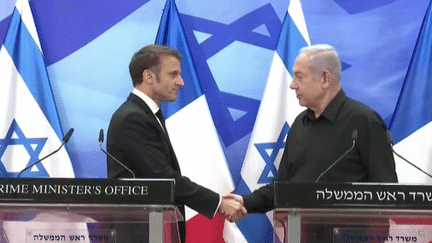 Guerre entre le Hamas et Israël : Emmanuel Macron en Israël et en Cisjordanie pour la paix (Franceinfo)