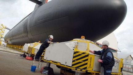 Le sous-marin "le Terrible" (JEAN-PAUL BARBIER / AFP)