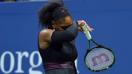 Serena Williams éprouvée (TIMOTHY A. CLARY / AFP)